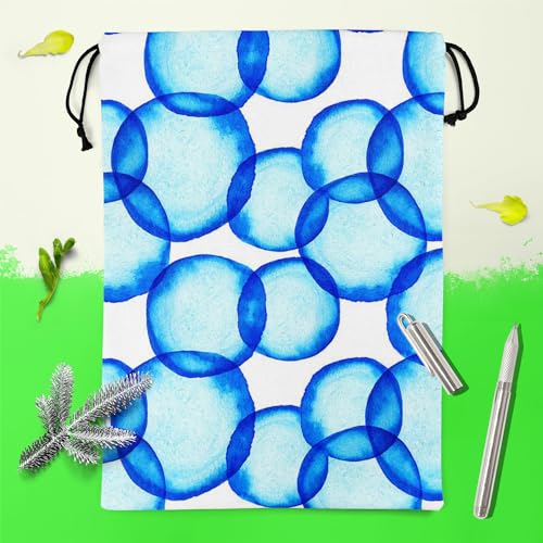 Image of ArtzFolio Soap Bubbles D2 | Reusable Sack Bag | Bag for Gym, Storage, Vegetable & Travel