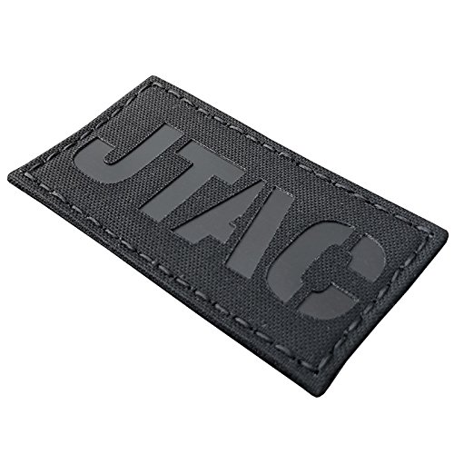 Blackout JTAC Joint Terminal Attack Controller Air Support FAC Infrared IR 3.5x2 Tactical Morale Touch Fastener Patch Cover