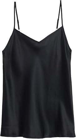 Intimissimi Silk Satin Top with V-Neckline