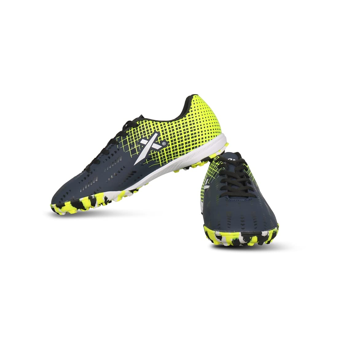 Vector XRoyale + Turf Shoe for Men with Synthetic Leather Lightweight Insole Provides More Comfort, Cushioning and Grip EVA Phylon/Rubber Sole