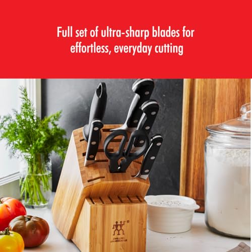 Image of ZWILLING Pro 7-pc Knife Block Set - Bamboo