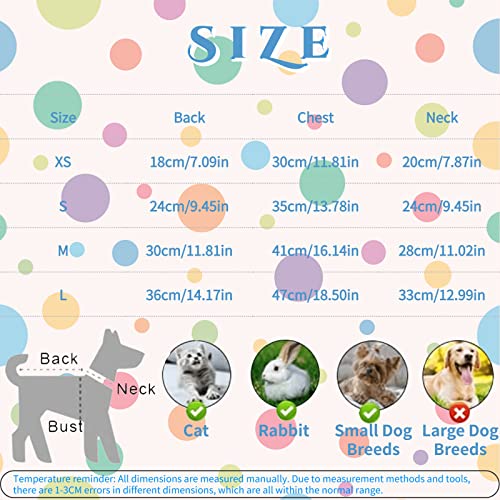 Dog Pajamas For Small Dogs Girl Boy Puppy Pjs Fall Winter Pet Onesies For Chihuahua Yorkie Cute Polka Dot Soft Material Stretch Able Cat Clothes Outfit Apparel Doggy Jumpsuit (Large, Polka Dot) #TOP4