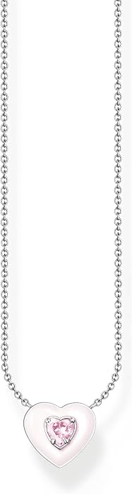 THOMAS SABO Breloque Trèfle Argent 925 Recyclé Avec Zircone - Porte-Bonheur Charm Club