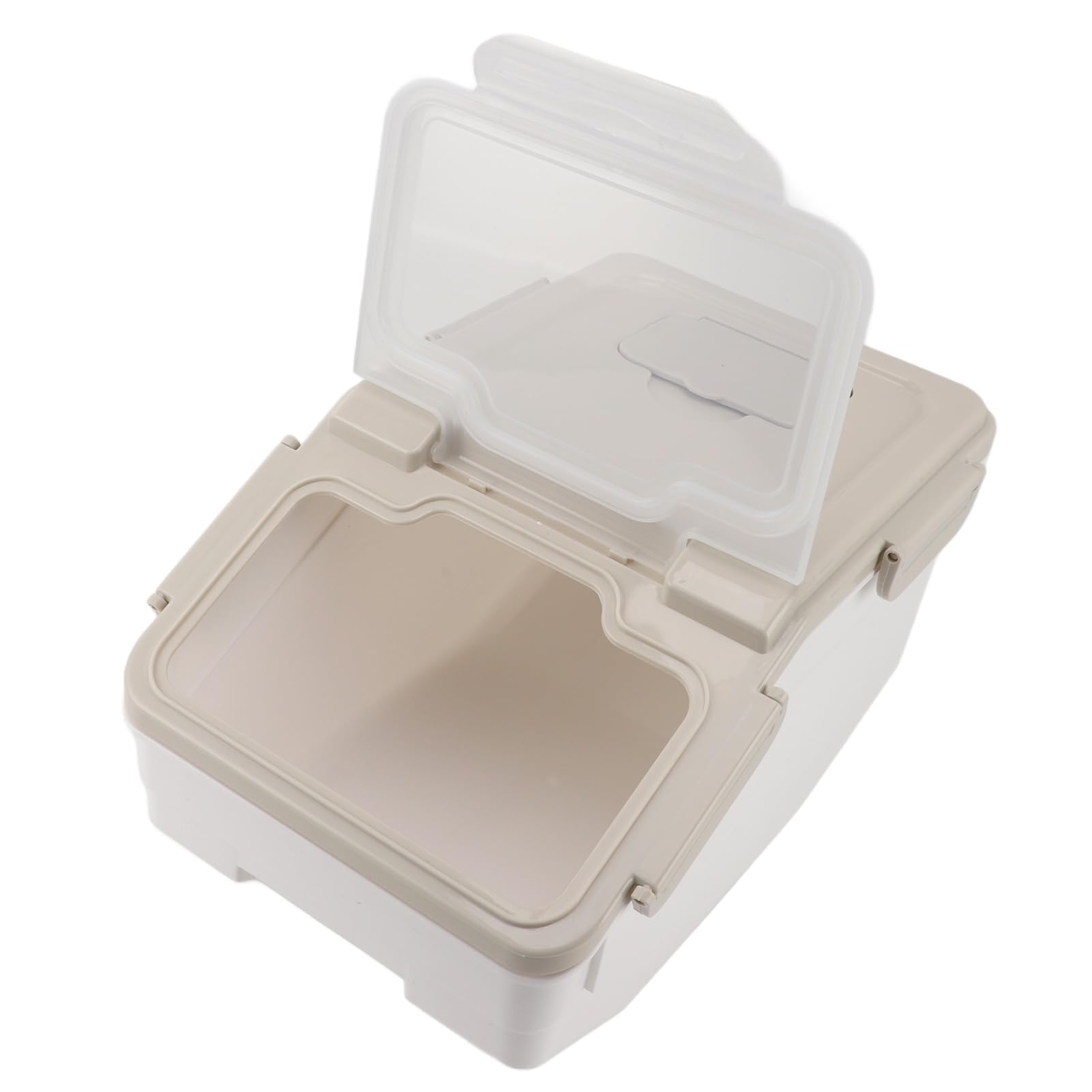Contenedor de Almacenamiento de Arroz con Tapa, Impermeable, Espesado, Incluye Taza Medidora, para Cocina