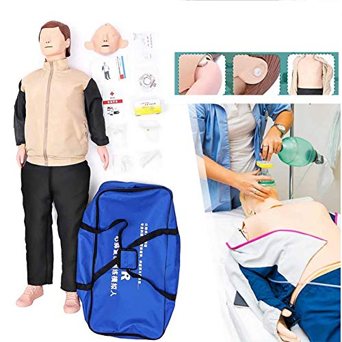 ZMIN Erste Hilfe Trainingspuppe Übungspuppe Practi für Wiederbelebung, Reanimationspuppe Erste Hilfe für medizinische pädagogische Trainingshilfe Cover