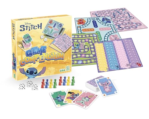 Shuffle Game Compendium - Disney Stitch, Yellow, 26.9 x 4.9 x 0.1 cm - Image 2