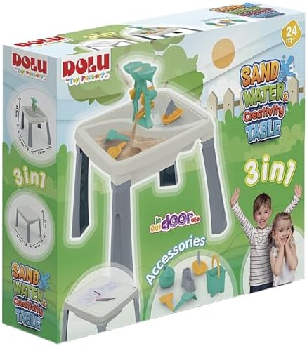 Dolu Su&kum Yaratıcılık Masası Yeşil - Görsel 4