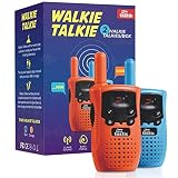 Walkie Talkies for Kids (2 Pieces) - Kids Outdoor Toys - Long Range Walkie Talkie for Kids - User-Friendly & Easy to Operate - Bright Fun Colors - Lightweight and Practical
