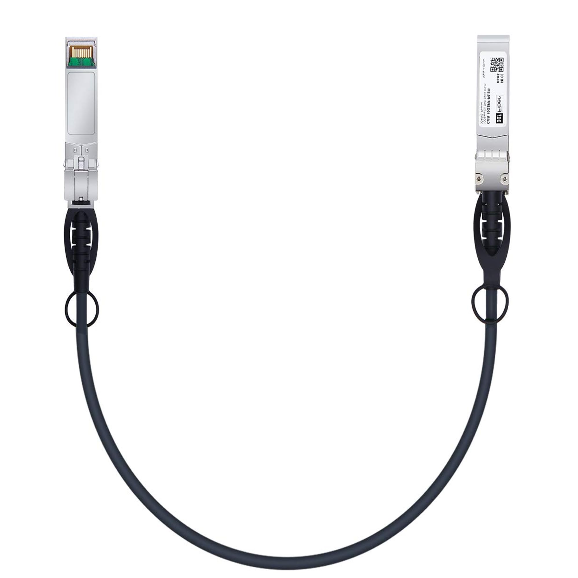 10G SFP+ DAC Twinax kabel 0,5 m 28 AWG, 10 G SFP+ DAC Twinax kabel, pasywny, do Cisco SFP-H10GB-CU, Ubiquiti UniFi UC-DAC-SFP+, Meraki, Netgear, TP-Link, D-Link, Zyxel, Mikrotik i wielu innych