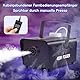 Littleboyny 400W Nebelmaschine, Smoke Machine,Mini Fog Rauchmaschine mit 2 kabelgebundenen und Funkfernbedienungen für DJ Disco Party,Halloween,Hochzeiten Weihnachten