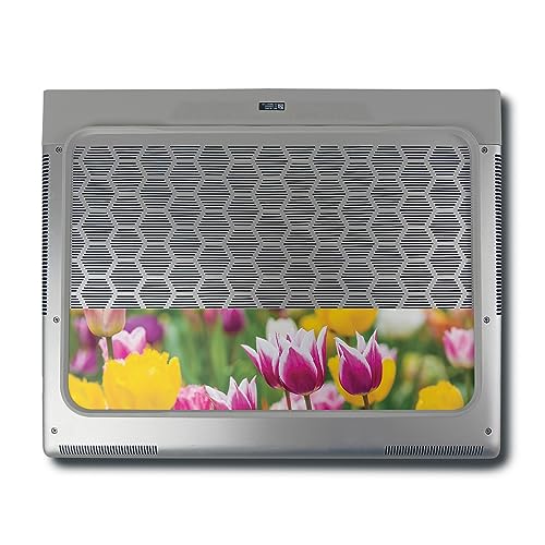 Image of MightySkins Skin Compatible with Alienware X16 R1 (2023) Full Wrap Kit - Field of Tulips | Protective, Durable, and Unique Vinyl Decal wrap Cover | Easy to Apply & Change Styles | Made in The USA