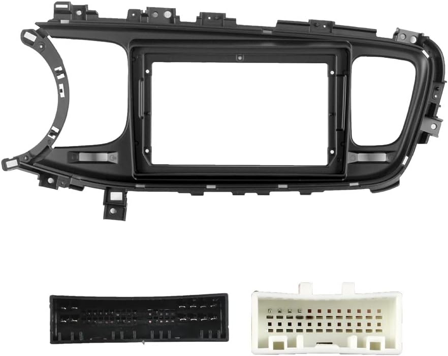 9" Car Stereo Navigation FM Radio Mounting Frame Bracket with Wiring Harness Compatible with Kia K5 2013 2014 2015 LHD