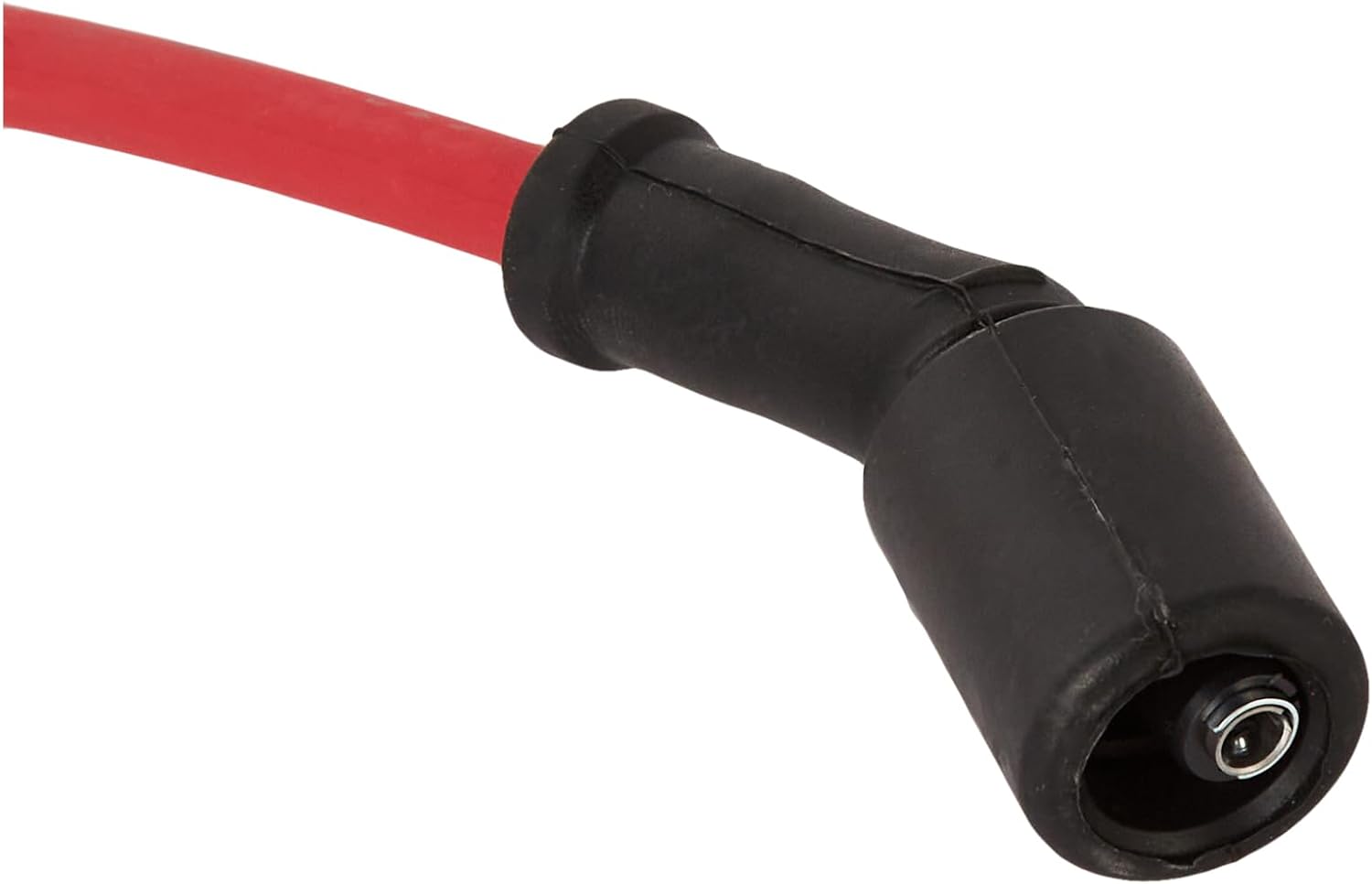 Edelbrock 22716 Ultra Spark 50 Plug Wire Set w/Metal Sleeves 50 ohms of Resistance Per Foot High Performance Ultra Spark 50 Plug Wire Set, Black