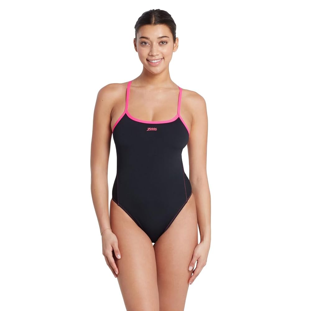 Zoggs MULTITX V2.5 フルスーツ ブラック/ピンク ZOGGS W Wetsuit