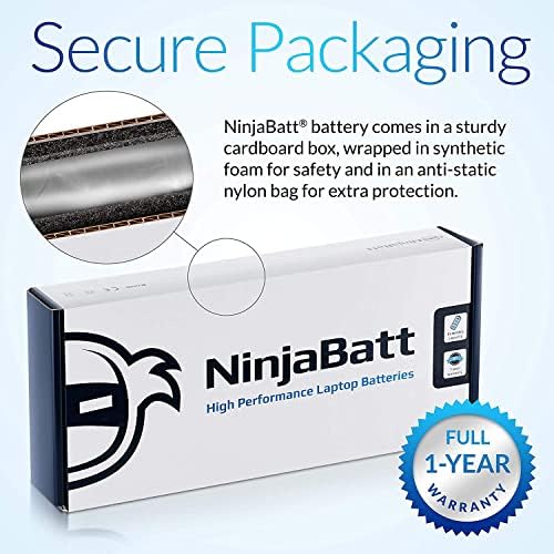 NinjaBatt Battery 919700-850 JC04 JC03 919701-850 for HP Pavilion 250 G6 255 G6 15-BS015DX 15-BW011DX 15-BS020WM 15-BS013DX 15-BS113DX 15-BS115DX TPN-129 - High Performance [2200mAh/14.8v]