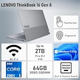 Lenovo ThinkBook 16 (ThinkBook) technical specifications