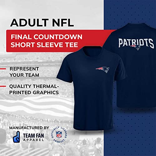 Team-Fan-Apparel-NFL-Pro-Football-Final-Countdown-Adult-Cotton-Poly-Short-Sleeved-T-Shirt-for-Men-Women