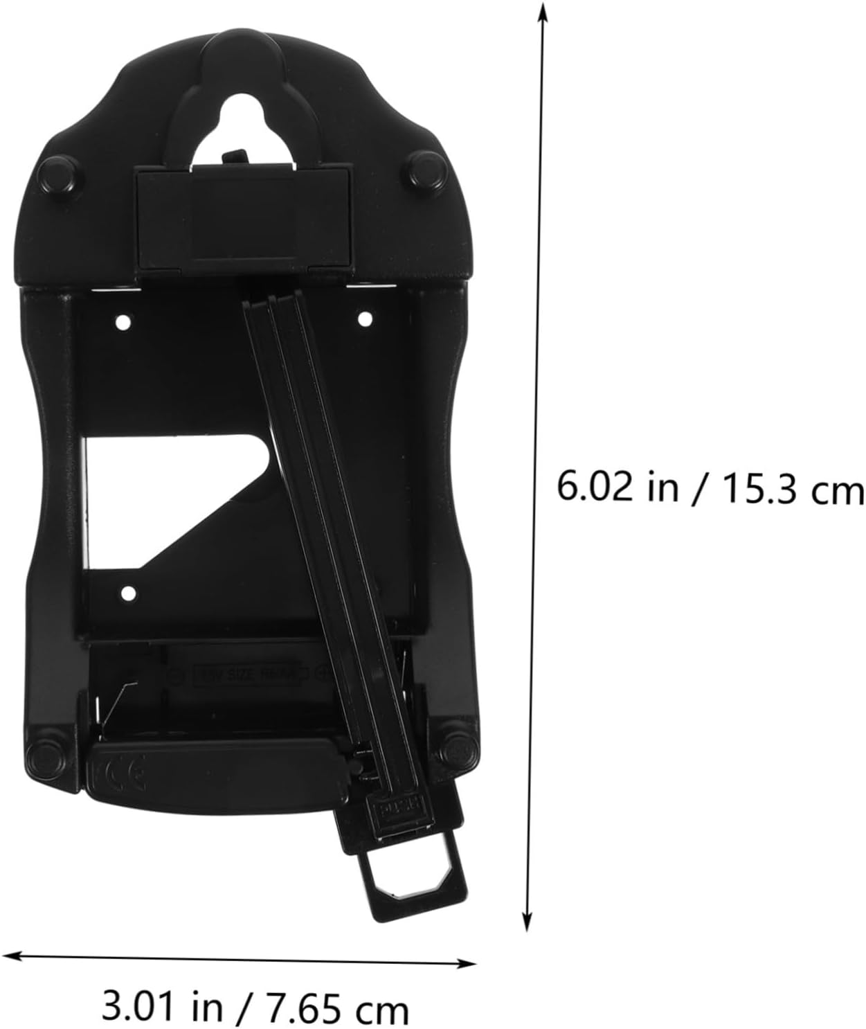 Cabilock Replacement Pendulum Drive Unit for Pendulum Clock Parts Clock Accessory DIY Movement Repair 6.02X3.01X1.24 Inch Black Plastic Without Movement