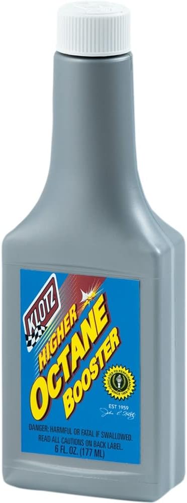 Higher Octane Booster, Multipurpose Fuel Additive for Gasoline โ 6-Ounce Bottle, KL-626