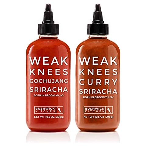 Weak Knees Gochujang Sriracha + Weak Knees Curry Sriracha Bundle Set Cover
