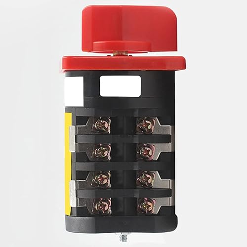 Miniatura 2 de Interruptor selector de cambio universal, interruptor de transferencia de potencia, 3 posiciones 16 terminales, HZ5D-20/04 M08 de dos velocidades