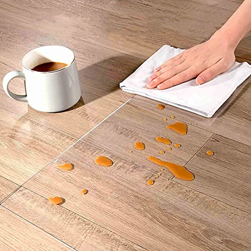 Office Chair Floor Mat For Carpet Customizable Clear Chair Mat For Hardwood Floor 1.5Mm Thick Computer Floor Mat Silent Anti Slip Floor Mats Office Chair Floor Mats Transparent Plastic Mat For Chair ( #TOP2
