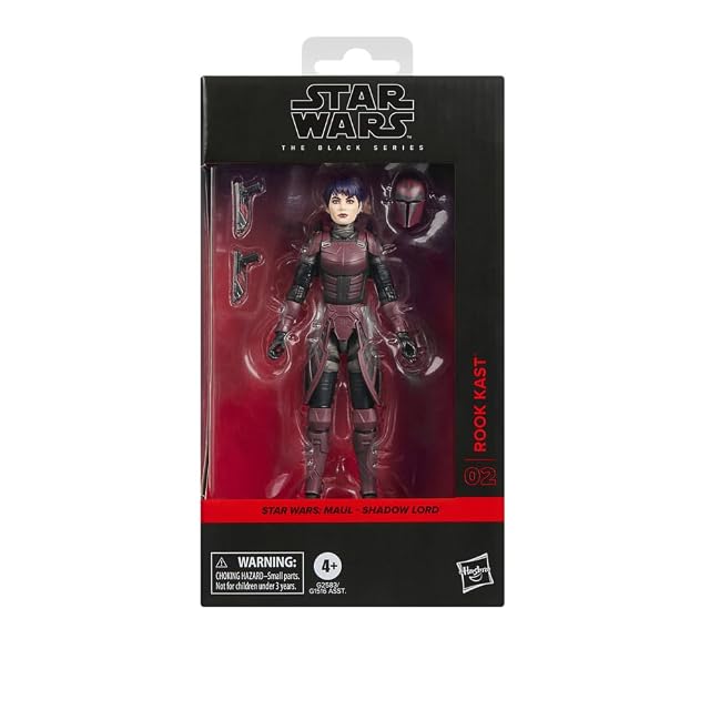 Foto 2 de 8 de Star Wars The Black Series, Rook Kast, Maul - Shadow Lord, Figura de acción Premium Coleccionable de 15 cm