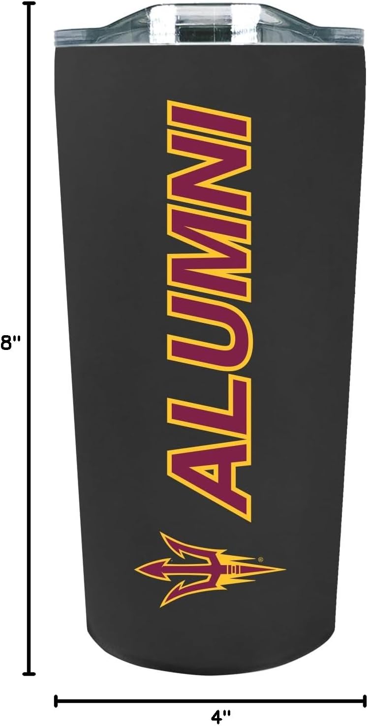 The Fanatic Group Personalized Arizona State University Alum Double Walled Soft Touch Tumbler - Black
