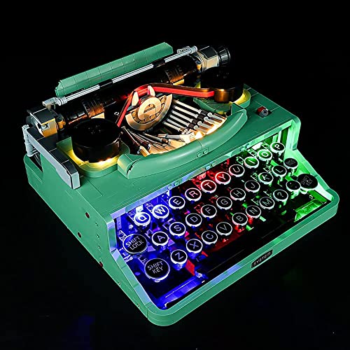 FYHCY Mit Fernbedienung Led Beleuchtung Set für Lego 21327 Typewriter,Led Licht Beleuchtungsset für Lego 21327(NUR Licht… – Bild 3