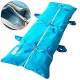 Drxiu 80 * 210cm wasserdichte Füllung Körper Tasche Toten Körper Tasche Krankenhaus Leichenhalle Transport Toten Kadaver Taschen Isolation Tasche Kadaver Bag