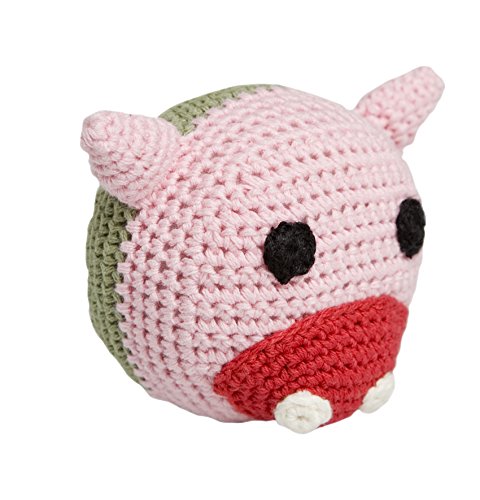 30058 - Franck & Fischer - Kleiner Rasselball Schwein