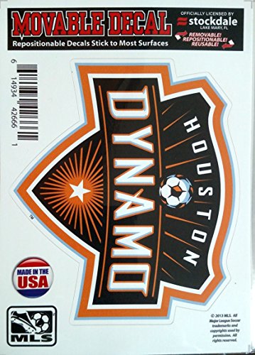 Houston Dynamo 5" Vinyl Die Cut Decal Sticker MLS Soccer
