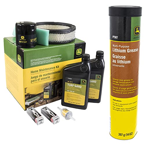 John Deere LG181 Home Maintenance Kit w/Grease PT507 318 Series Lawn & Garden Tractors
