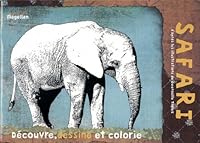 Safari - découvre, dessine et colorie les animaux d'Afrique 2350741753 Book Cover