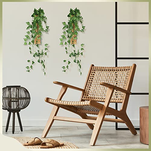 Pinkunn 3 Pcs Wood Wall Vases Hanging Wooden Vase Wall Planter For Indoor Plants 11.8 X 2.5 X 1.2 Inches Small Farmhouse Decoration Wall Mounted Plant Flower Pot For Dried Flowers Garden Bedroom Home #TOP3