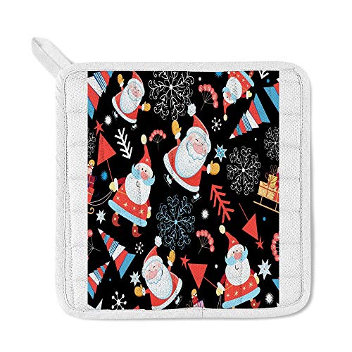 Tablier de cuisine cadeau surprise de Noël comprenant manique et gant - 4