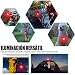 Luces Bicicleta, Luces Delanteras y Traseras Recargables USB Para Bicicleta, Impermeable LED...