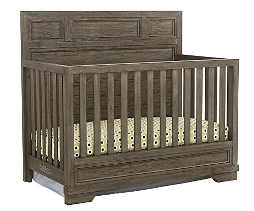 Westwood Design Foundry 4-in-1 Convertible Crib, Brushed Pewter