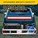 MaxxHaul 70108 Aluminum Cargo Carrier With High Side Rails- Trailer Hitch Mount For RV's, Trucks, SUV's, Vans, Cars With 2
