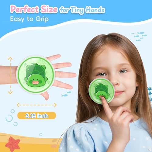 Image of Comfytemp Kids Ice Packs for Boo Boo, Small Gel Ice Pack Injuries Reusable | FSA Eligible HSA, Mini Hot Cold Compress for Pain Relief, Toddler Toothache, Headache, Bumps, First Aid, 6pcs, Sea Animal