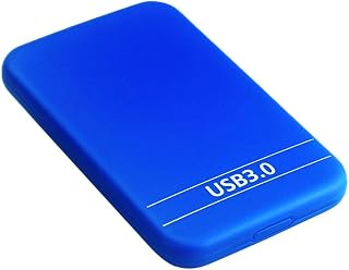 ATORSE High Speed Usb3.0 External Hard Drive Mobile Hard Disk Enclosure Blue 500Gb