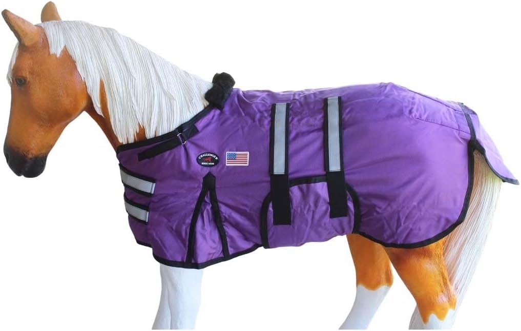 42-48(Large) 1680D Miniature Weanling Donkey Pony Horse Foal Winter Blanket 519TS01PR