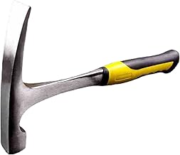RYOHIN Lab.(良品ラボ) 地質調査用 ロックピックハンマー グリップ 握りやすい 岩石採掘 鉱山探査 砕石 採石 (フラットハンマー)