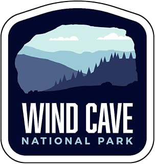 Vagabond Heart Wind Cave National Park Sticker - Weatherproof Vinyl Souvenir Decal