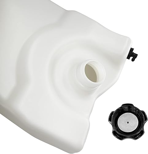 Miniatura 7 de Depósito de combustible con tapa | Compatible con John Deere Scotts Sabre L100 L110 L120 L130 L105 L118 L111 L108 y más | Reemplazar #: GY21876,