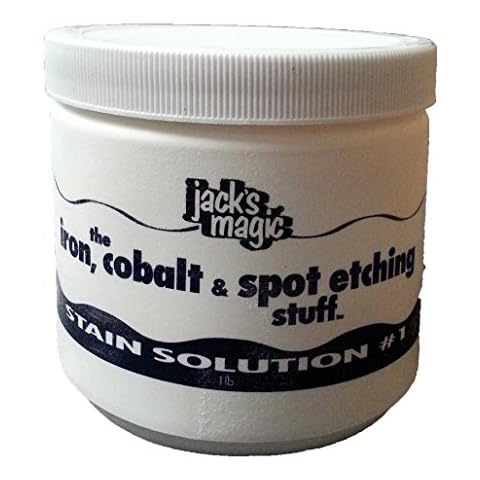 Jack's Magic Stain Solution #1 The Iron, Cobalt and Spot Etching Stuff, 1 pound Cover
