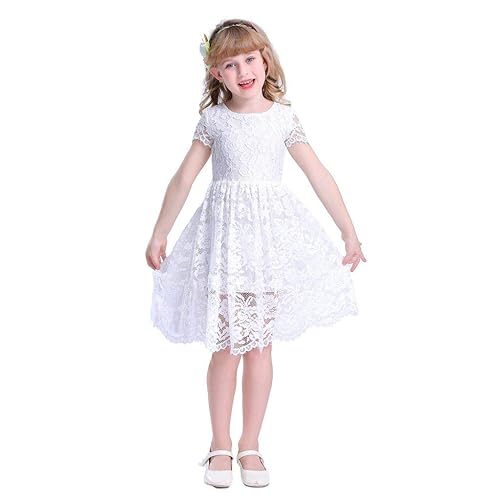 happy rose flower girl dress