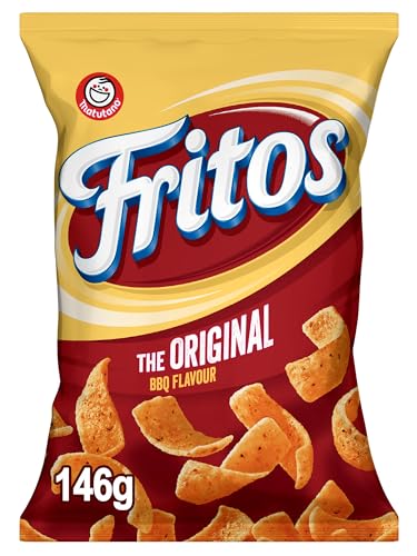 Matutano Fritos Original, snack sabor a barbacoa, bolsa individual de aperitivo, 146gr