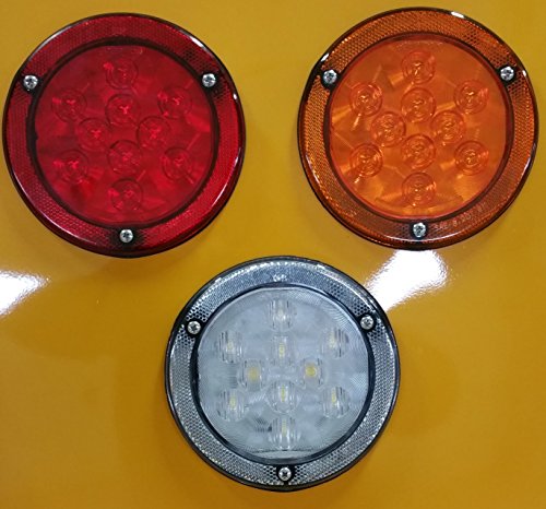 Luz trasera redonda sellada LED 4 pulgadas clara miniatura 4