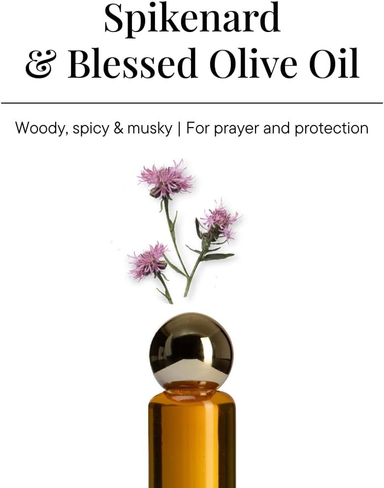 Rose of Sharon & Spikenard Anointing Oil Pack | Blessings from The Holy Lands | Blessed from Jerusalem | Christian Gifts | Biblical Spices | 2 x 9 ml Each image 3